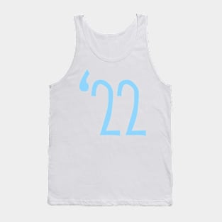 Class of 2022 in Sky Blue Tank Top